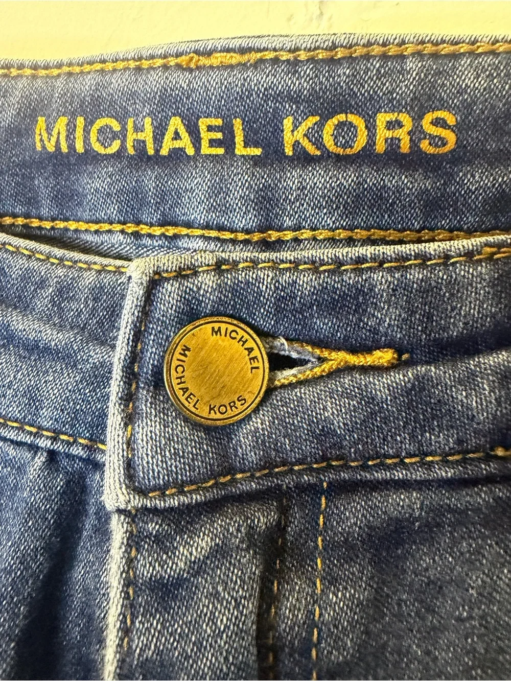 Michael Kors Women's Medium Blue Skinny Jeans Size 6